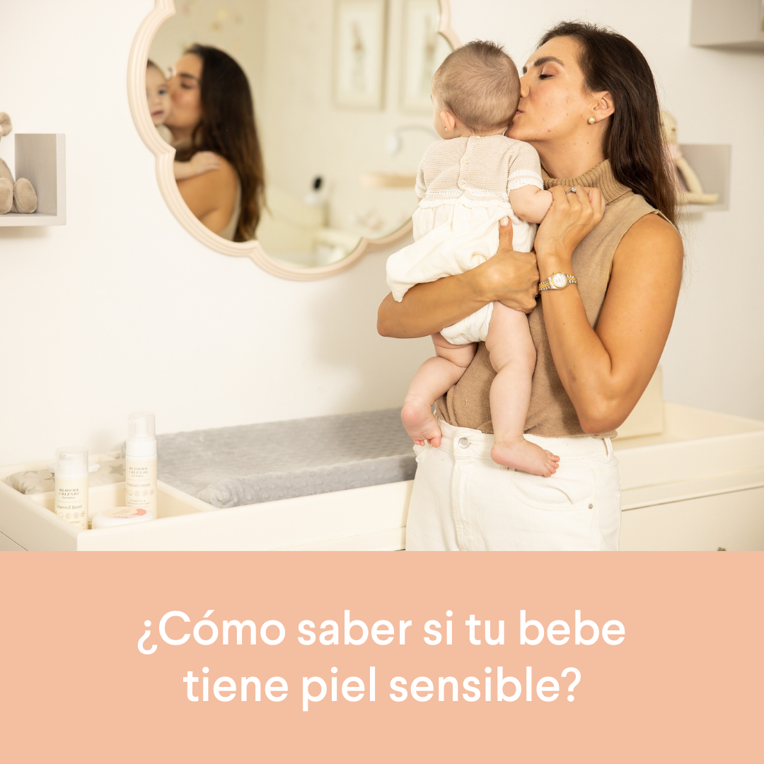 ¿Cómo saber si mi hijo tiene piel sensible?