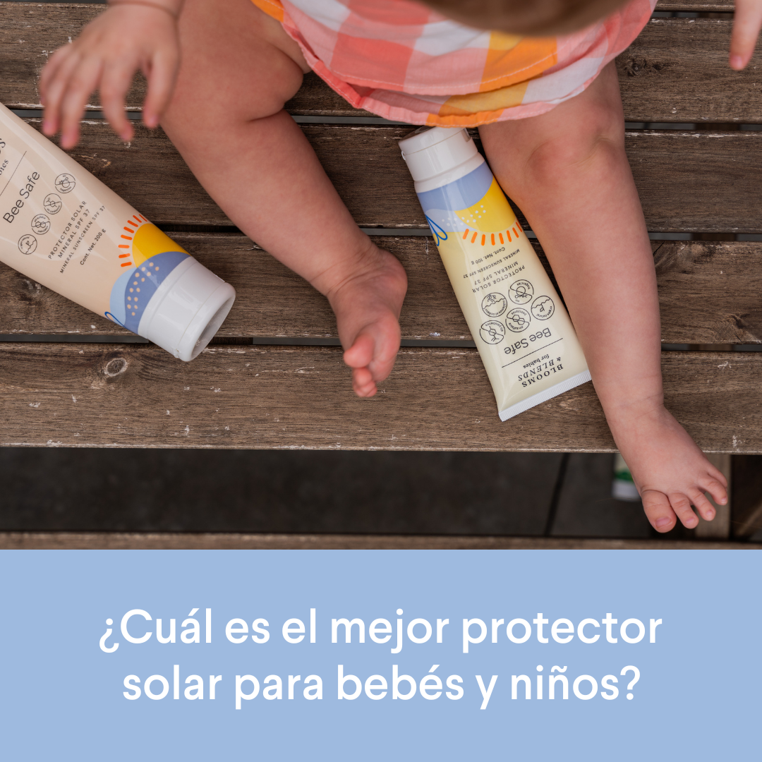 ¿Cuál es el mejor protector solar para bebés y niños? Guía completa (filtros minerales vs químicos)